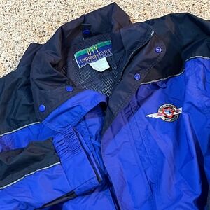 Southwest‎ Airlines Uniforms To You Jacket Blue Black Nylon Waterproof Size XS